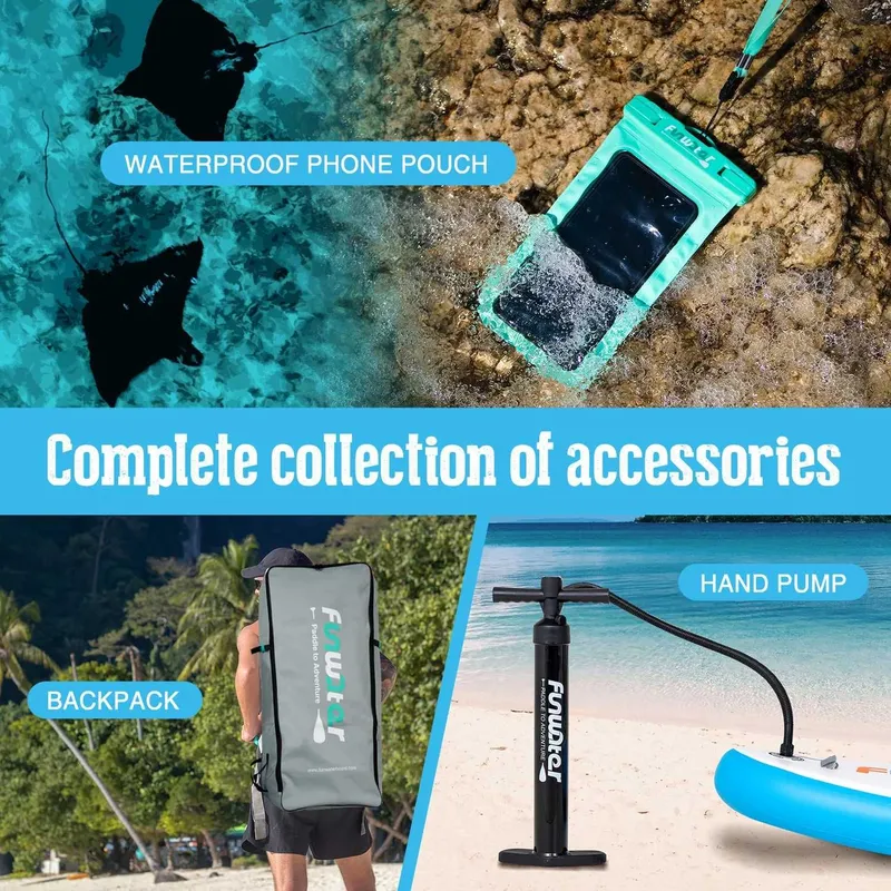 Сапборд SUP board 335 × 83 см | Самый широкий | Новый! Полный комплект — фото 3
