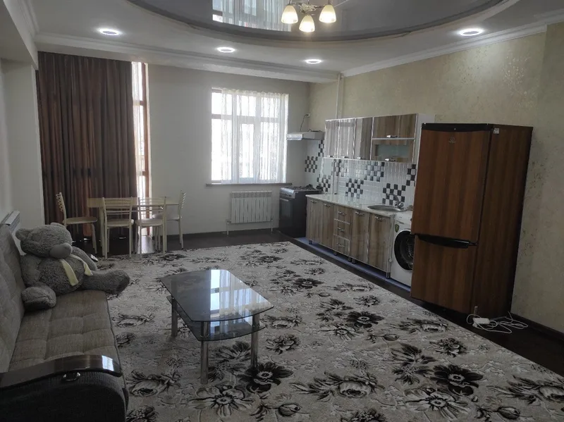 Аренда 2 комнатная 90м2 новостройка Якасарай — фото 6