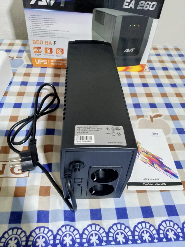 Продаётся UPS AVT 600VA AVR EA260 2 Продаётся UPS AVT 600VA AVR EA260 2