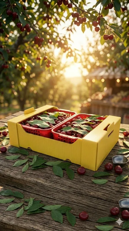 Yashik gofraplastikdan mevalarga 6 Yashik gofraplastikdan mevalarga 6