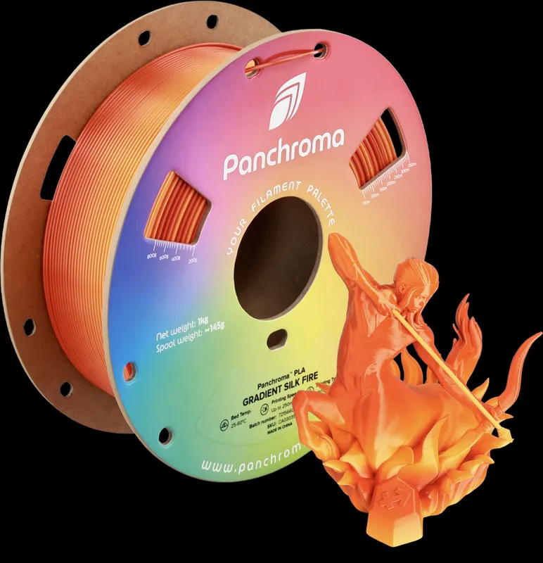 Panchroma™ | Градиент·Галактика·Металлик·Мрамор·Светящийся | Polymaker — фото 1