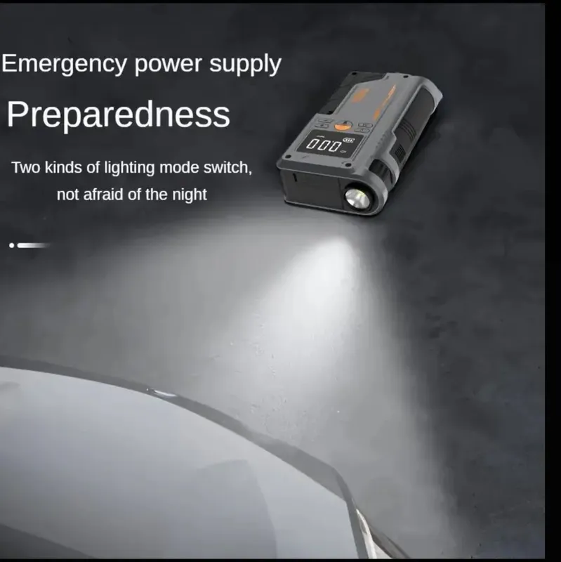 Пусковое автонасос фонарик и powerbank 4 в 1 ный — фото 3 Пусковое автонасос фонарик и powerbank 4 в 1 ный — фото 3