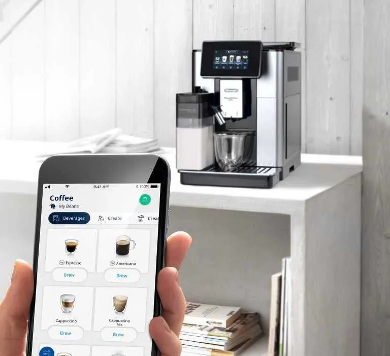 Кофемашина DeLonghi ECAM610.55SB PrimaDonna SOUL бонус DeLonghi стакан — фото 5