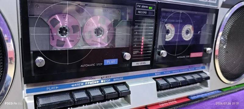Sanyo M-W20K в хорошем состоянии,звучание отличное 4