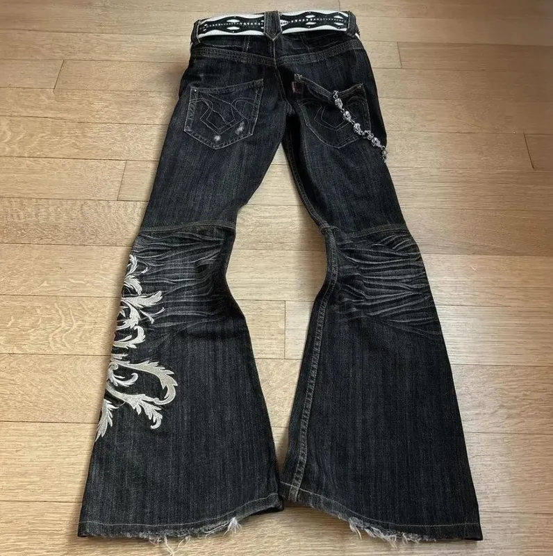 Джинсы Клеш - Harajuku Jeans — фото 1