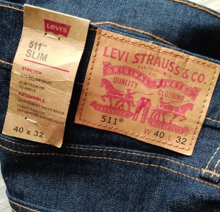 Levis 541 jinsi shimlar. w40/l34. Original. 1