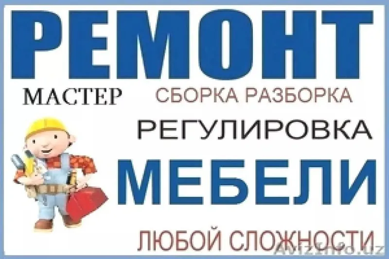 Ремонт Шкафа купе и мягкой мебели. Сборка и разборка мебели.