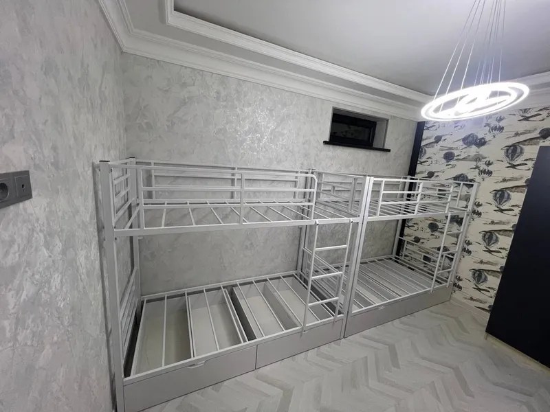 Двухъярусная кровать Loft krovat темир крават metal kalavat Лофт 1 Двухъярусная кровать Loft krovat темир крават metal kalavat Лофт 1