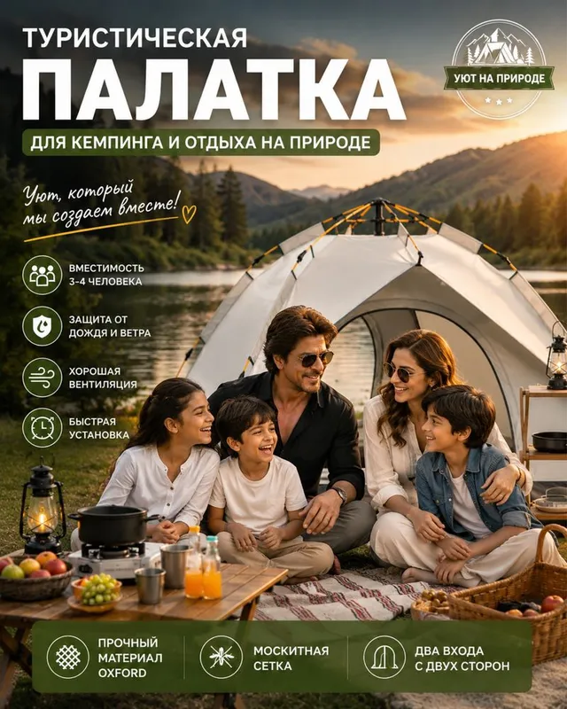 Палатка для отдыха на природе 1 Палатка для отдыха на природе 1