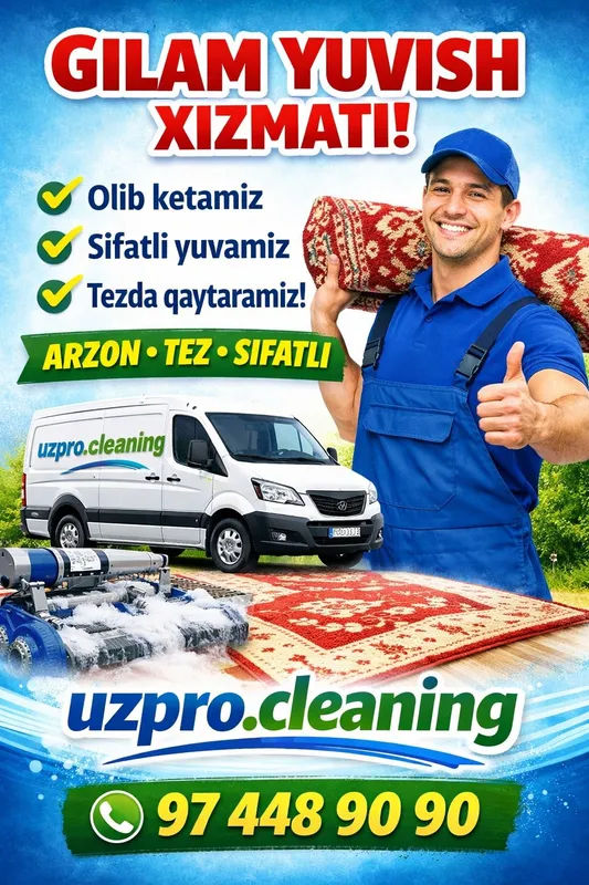 Gilam yuvish Стирка ковров koʻrpacha adyal mebel yuvish