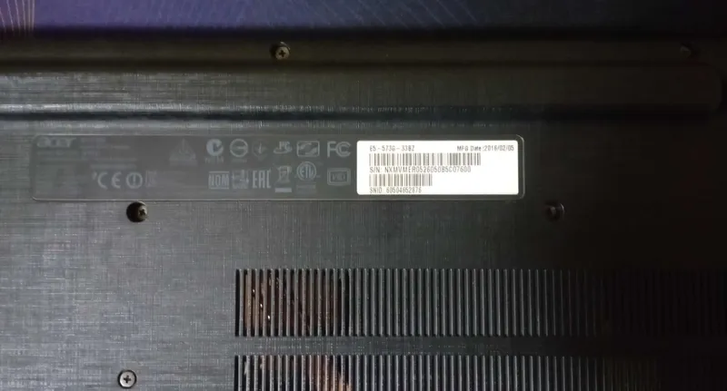 ноутбук Acer Aspire E15 E5-573G-33BZ б/у — фото 2