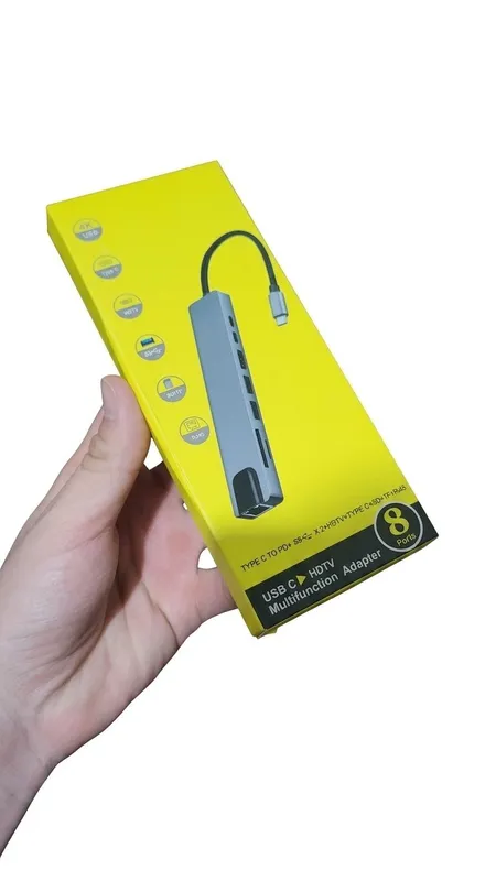 Usb-c hub юсб развлетвитиль — фото 3