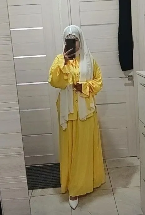 ayolar qizlar uchum XLdvoyka 2ta hijob romol bor 1