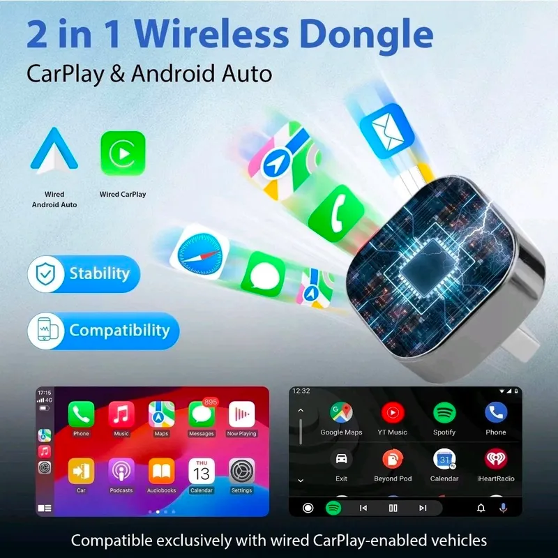 Беспроводные CarPlay и Android Auto 4 Беспроводные CarPlay и Android Auto 4