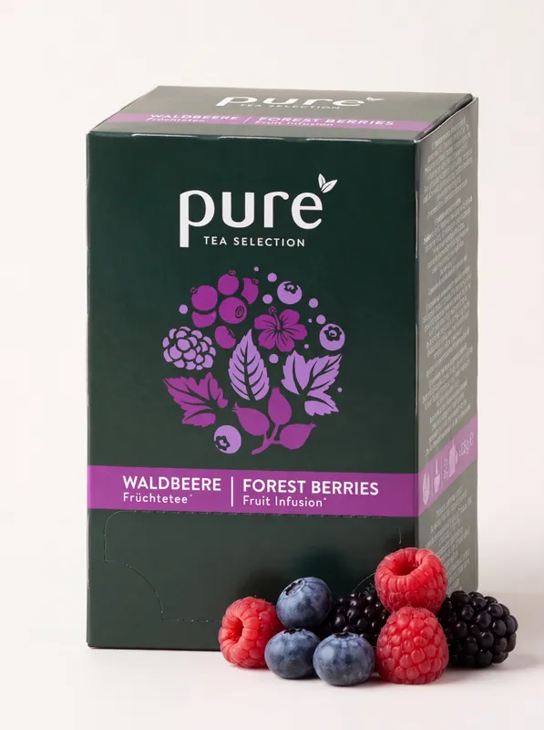 Pure Tea Selection Waldbeere o‘rmon mevalari choyi 25 dona 3
