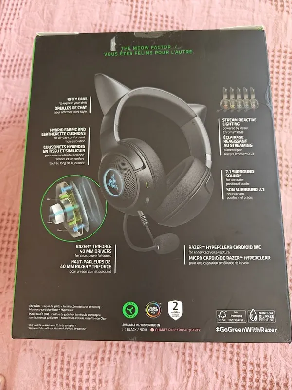 Razer Kraken Kitty v2 ( наушники проводные ) 3 Razer Kraken Kitty v2 ( наушники проводные ) 3