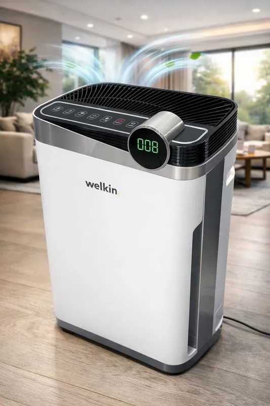 Очиститель воздуха + увлажнитель WELKIN K- 08E / на 60 м2 / Доставка 1