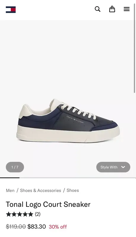 Tommy кроссовки 43 1 Tommy кроссовки 43 1