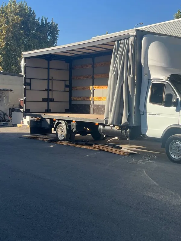 Gazel yuk tashish hizmat 6 metr yon tepas ochiladi 33 kub 24/7