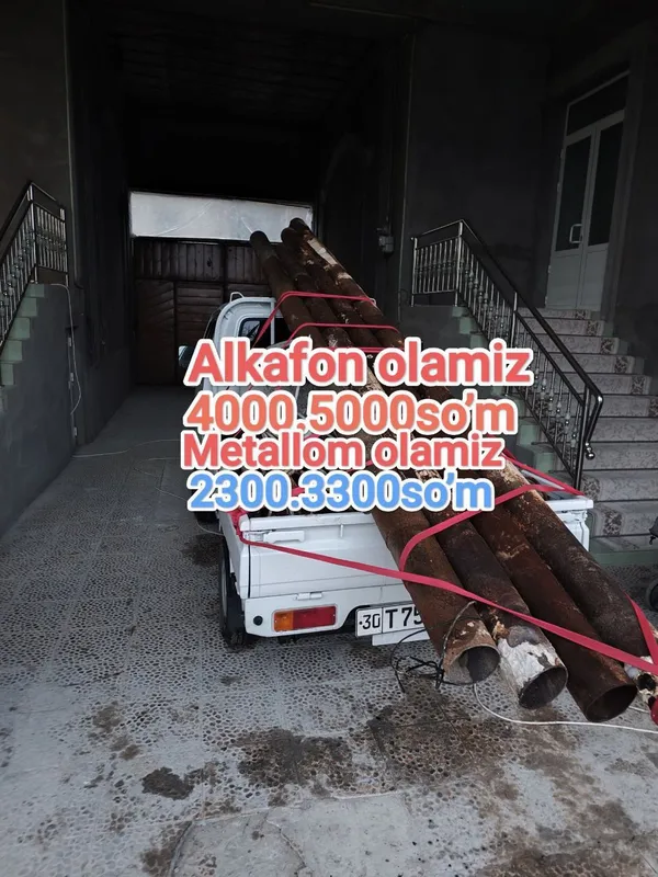 Metallom xar xil turdagi metalom olamiz kelishilgan narxda