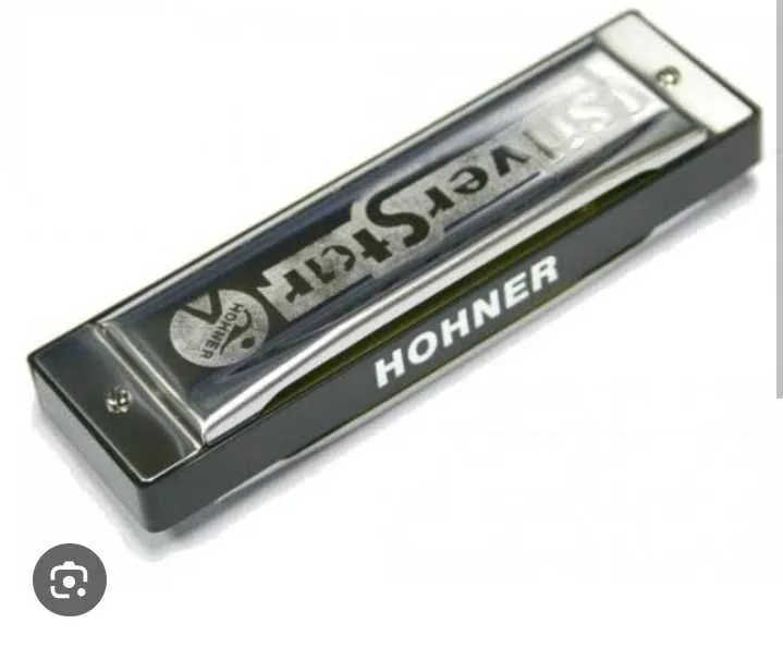 губные гармошки HOHNER SILVER TOP — фото 1