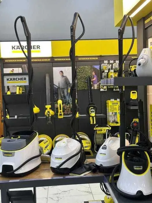ПАРООЧИСТИТЕЛЬ Карчер Karcher -мощная очистка горячим паром без химии 8