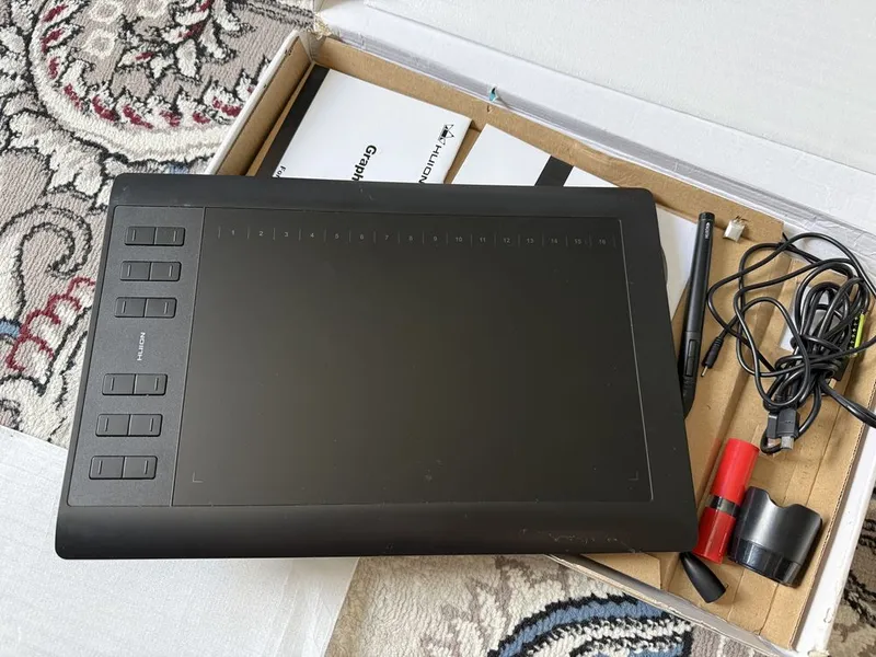 Графический планшет Huion New 1060 Plus 3
