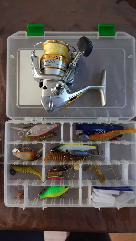 Рыболовный комплект — Спиннинг Pro Bass, катушка Shimano — фото 3
