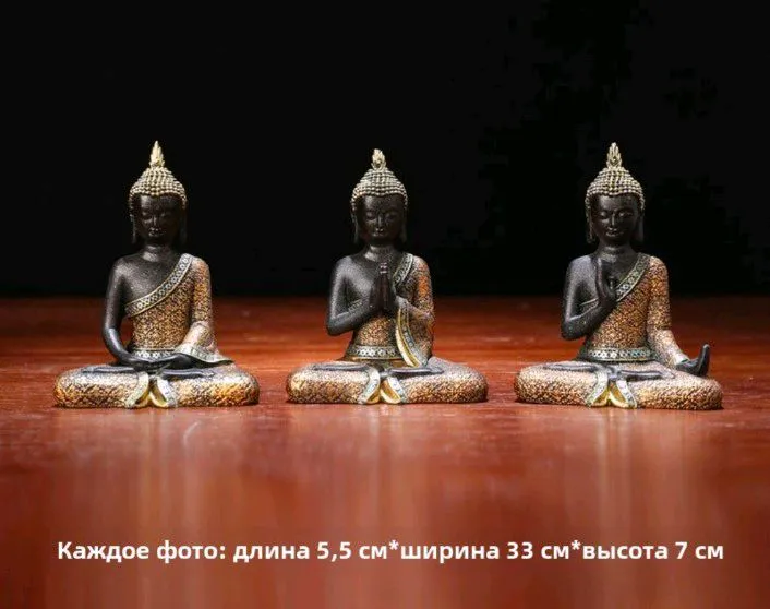 статуетки три будды