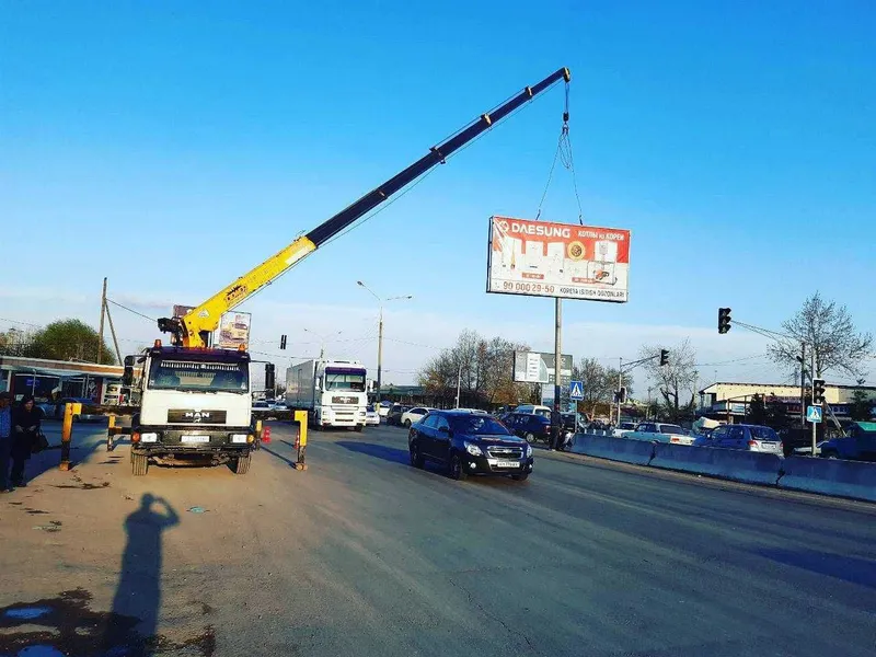 Услуга манипулятора 24/7 Monipulyator hizmati Kara xizmati 24/7 — фото 1