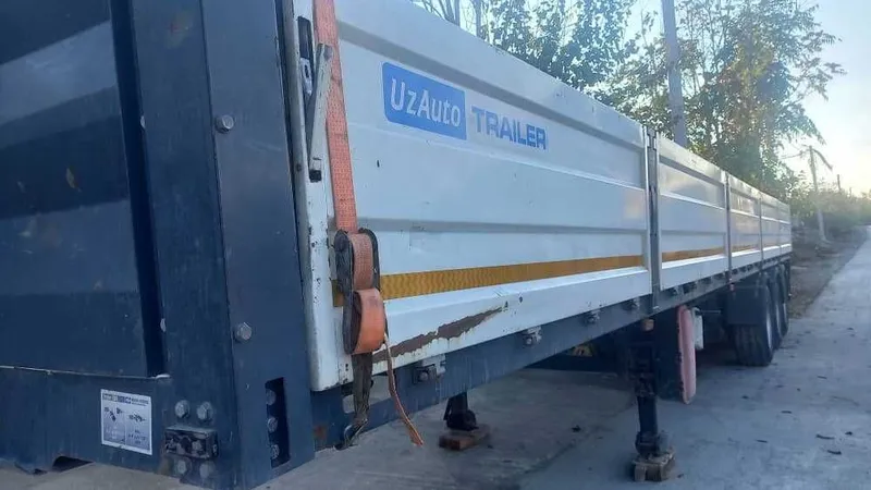 Полуприцеп бортовой контейнеровоз 2019 UzAutoTrailer 12.5 — фото 3