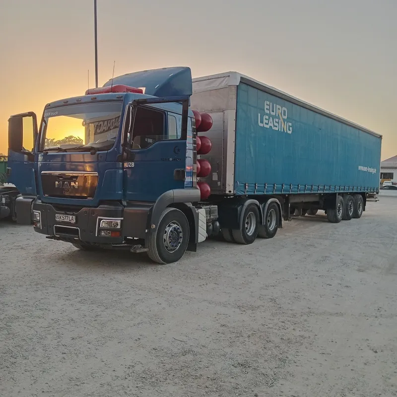 Фура Уз Ман тгс 26 400 тягач + прицеп