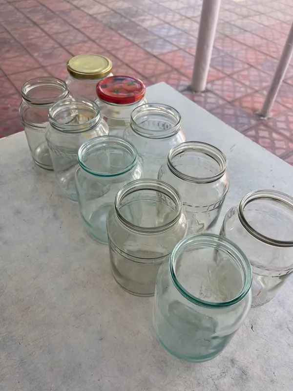 Продается стекляные банки 1