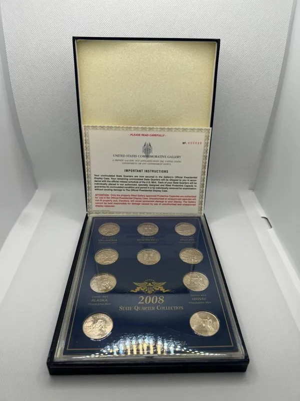 Набор монет State Quarters 2008 — США