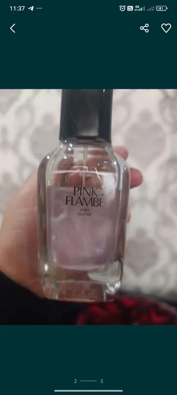 ZARA Pink Flambe