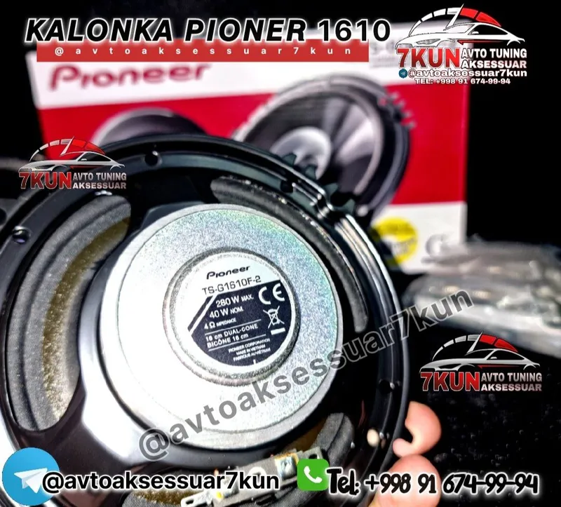 PIONER T-SG1610F-2 avto audio karnay 2