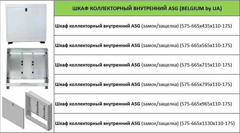 Шкафы коллекторные ASG (Европа) 5 Шкафы коллекторные ASG (Европа) 5