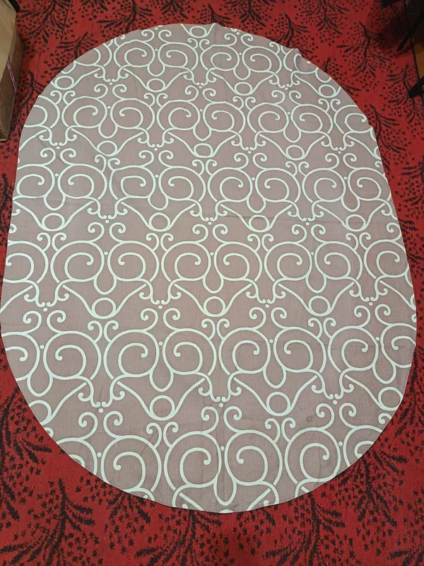 Льняная скатерть 130×180