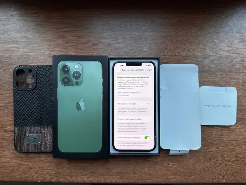 iPhone 13 Pro Green в идеальном состоянии 3 iPhone 13 Pro Green в идеальном состоянии 3