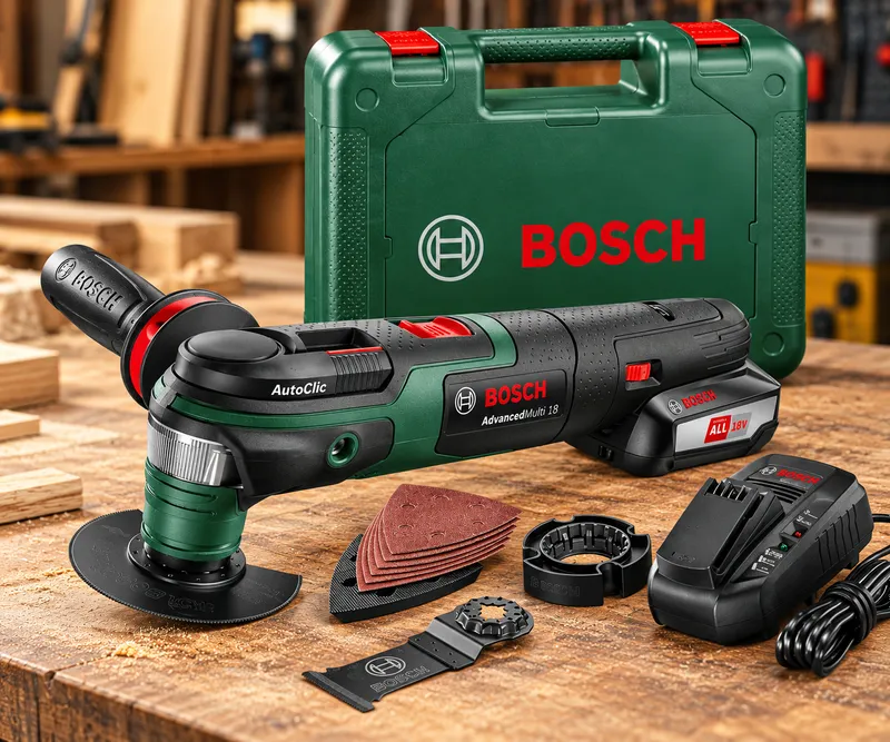Аккумуляторный реноватор Bosch AdvancedMulti 18 Аккумуляторный реноватор Bosch AdvancedMulti 18