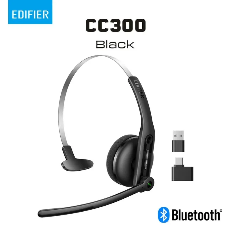 Edifier cc300 Наушники Беспроводные Bluetooth для колл-центра Edifier cc300 Наушники Беспроводные Bluetooth для колл-центра