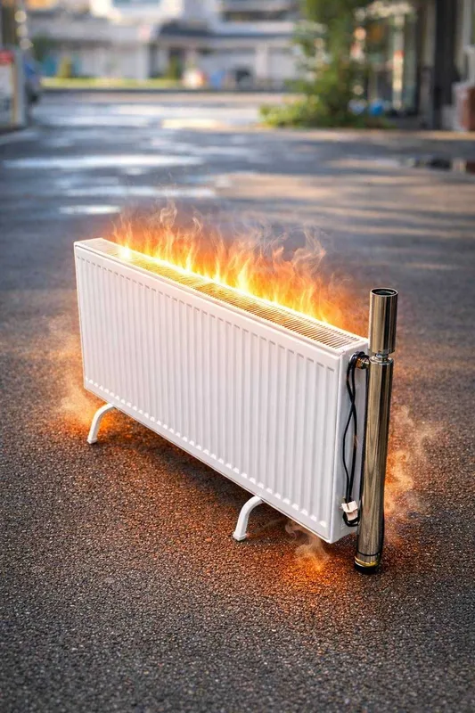 Panelniy radiator – 1 xonani isitadi, 1.5 kW TEN bilan 2