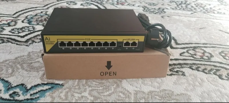 poe switch 8 port — фото 1