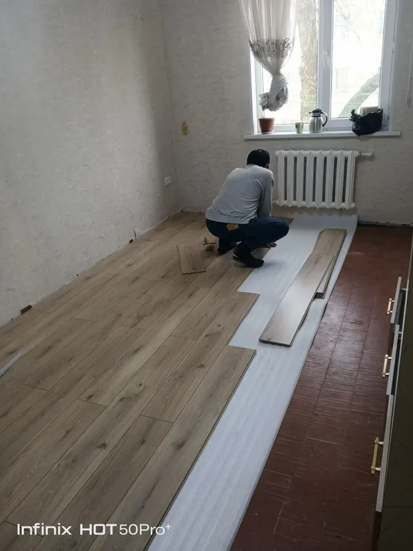 (Арзон) укладка половой ламинат