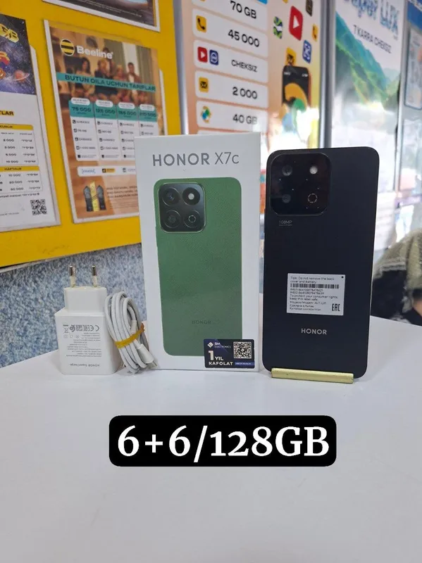 Honor X7C 6+6/128GB — фото 1 Honor X7C 6+6/128GB — фото 1