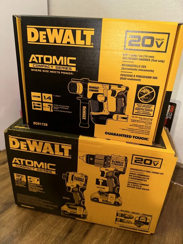 Оригинал Milwaukee & Dewalt 1