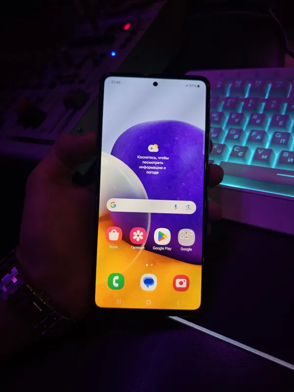 Продаю Samsung Galaxy A72 128GB в хорошем состоянии — фото 2