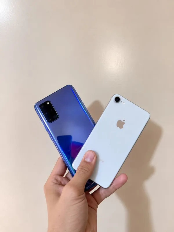 s20+5 g va iphone 8 1