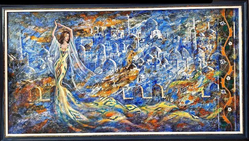 Devoriy surat 120 cm x 80 cm, 3 yil davomida chizilgan, ramkasi mavjud 3 Devoriy surat 120 cm x 80 cm, 3 yil davomida chizilgan, ramkasi mavjud 3
