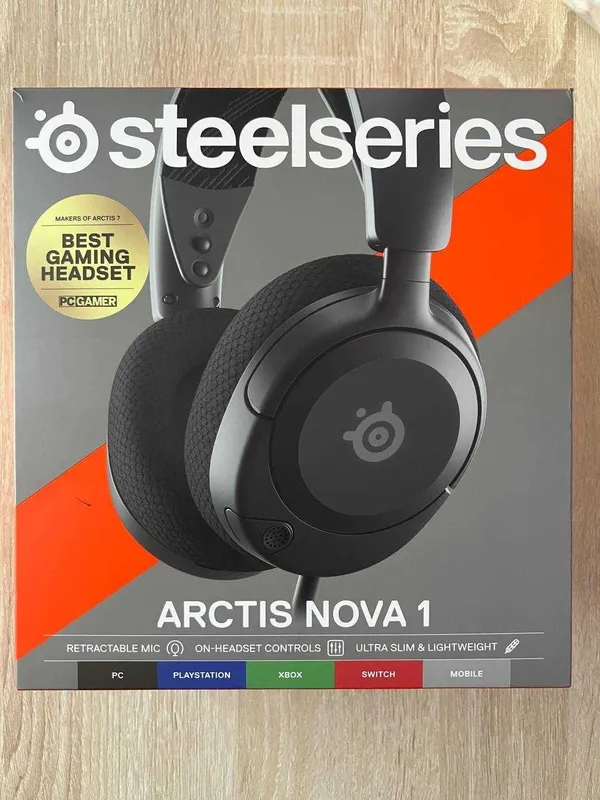 SteelSeries Arctis Nova 1 Black 3 шт